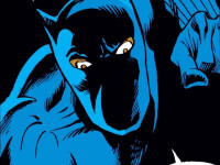 Virro, Pantera negra, acrílico sobre tela, 50 x 50 cm., 2024